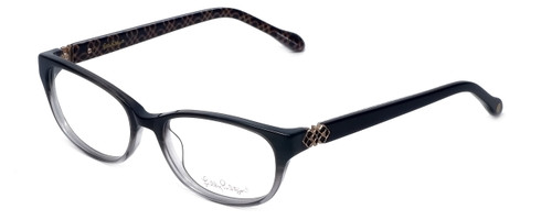 Lilly Pulitzer Designer Eyeglasses Sloane in Black 52mm :: Progressive