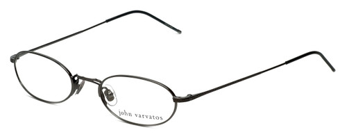 John Varvatos Designer Eyeglasses V127 in Gunmetal 48mm :: Custom Left & Right Lens