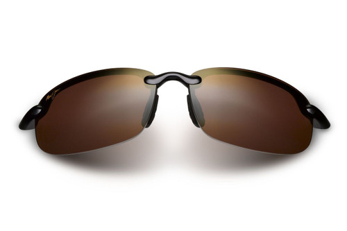 Maui Jim HO'OKIPA Gloss Black & HCL® Bronze Polarized Sunglasses