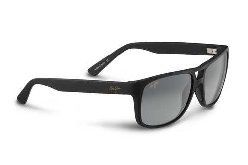 Maui Jim WATERWAYS Gloss Black & Neutral Grey Polarized Sunglasses