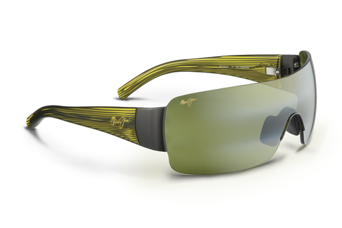 Maui Jim HONOLULU Gunmetal / Green Temples & Maui HT™ Polarized Sunglasses