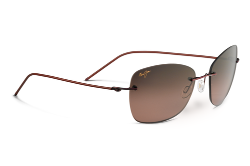 Maui Jim APAPANE Burgundy with Red Sleeve & Maui Rose Polarized Sunglasses