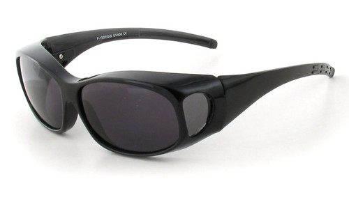 Gloss Black & Gray Lens
