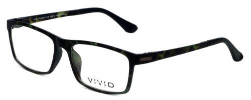Calabria Viv Designer Eyeglasses 2009 in Green-Tortoise 54mm :: Custom Left & Right Lens