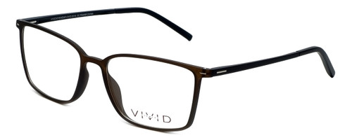 Calabria Viv Designer Eyeglasses 2016 in Grey-Black 55mm :: Custom Left & Right Lens