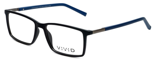 Calabria Viv Designer Eyeglasses 239 in Black-Navy 53mm :: Progressive