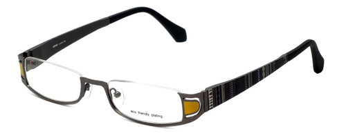 Eyefunc Designer Eyeglasses 327-54 in Yellow Glitter 50mm :: Rx Single Vision