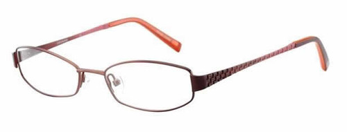 Converse Designer Reading Glass Collection Bedlam in Burgundy Rose :: Custom Left & Right Lens