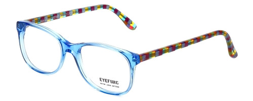 Eyefunc Designer Eyeglasses 8072-90 in Blue & Multi 49mm :: Rx Bi-Focal