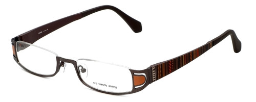 Eyefunc Designer Reading Glasses 327-18 in Orange Glitter 50mm