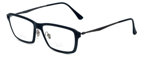 Ray-Ban Designer Eyeglasses RX7038-2077 in Matte-Black 53mm :: Custom Left & Right Lens