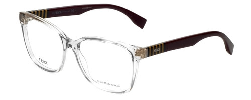 Fendi Designer Eyeglasses FF0055-MQX in Crystal 54mm :: Rx Bi-Focal