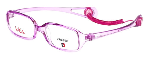 Cruiser Kids Designer Reading Glasses 2889 in Crystal-Purple 43mm