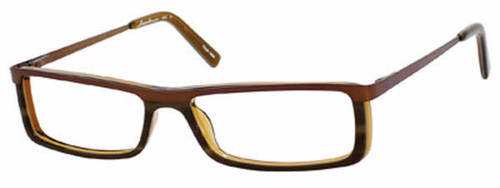 Eddie Bauer Designer Eyeglasses 8243 in Brown :: Custom Left & Right Lens