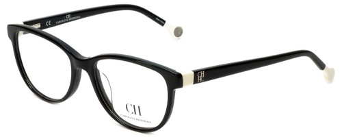 Carolina Herrera Designer Eyeglasses VHE678K-0700 in Black 52mm :: Progressive