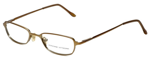 Adrienne Vittadini Designer Eyeglasses AV6027-134  in Gold 47mm :: Custom Left & Right Lens