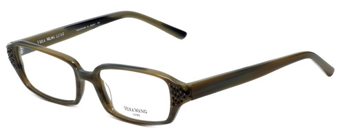 Vera Wang Designer Eyeglasses Soliloquy in Olive 51mm :: Custom Left & Right Lens