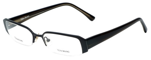 Vera Wang Designer Eyeglasses V013 in Black 51mm :: Custom Left & Right Lens