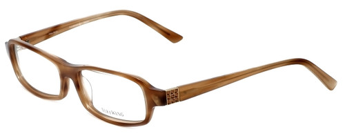 Vera Wang Designer Eyeglasses V147 in Brown 52mm :: Custom Left & Right Lens