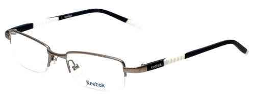 Reebok Designer Eyeglasses R1003-GUN in Satin-Gunmetal 50mm :: Custom Left & Right Lens