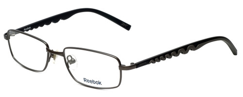 Reebok Designer Eyeglasses R1002-GUN in Matte-Gunmetal 51mm :: Rx Single Vision