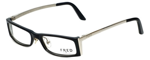 Fred Lunettes Designer Eyeglasses St. Moritz C3-003 in Black 50mm :: Custom Left & Right Lens