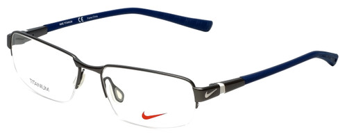 Nike Designer Eyeglasses NK6051-060 in Charcoal 52mm :: Custom Left & Right Lens