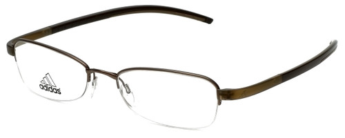 Adidas Designer Eyeglasses a674-40-6060 in Olive 52mm :: Rx Single Vision