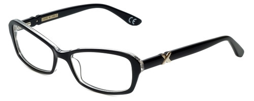 Corinne McCormack Designer Eyeglasses Bleecker-BLK in Black 53mm :: Rx Bi-Focal