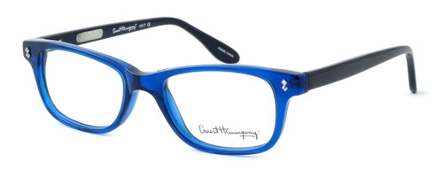 Ernest Hemingway Designer Reading Glasses H4617 in Black-Blue 52mm