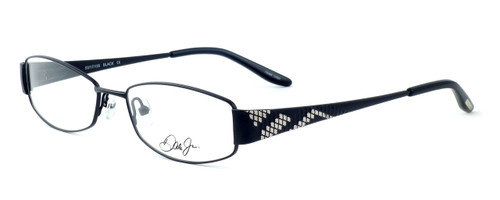 Dale Earnhardt, Jr. Designer Eyeglasses DJ6742 in Black 53mm :: Rx Single Vision