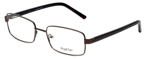 Big and Tall Designer Eyeglasses Big-And-Tall-1-Brown in Brown 60mm :: Custom Left & Right Lens