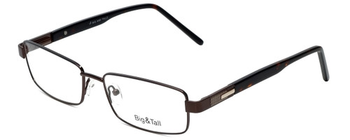Big and Tall Designer Eyeglasses Big-And-Tall-5-Brown in Brown 58mm :: Rx Bi-Focal