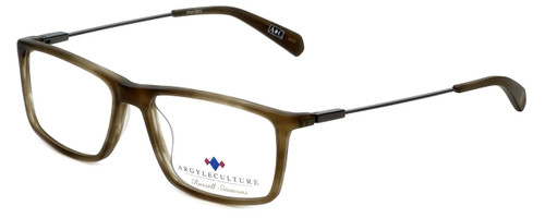 Argyleculture Designer Eyeglasses Seger in Olive 54mm :: Progressive