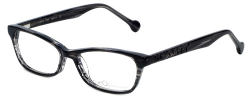 eyeOS Designer Eyeglasses Tamy in Dark Ash 50mm :: Custom Left & Right Lens