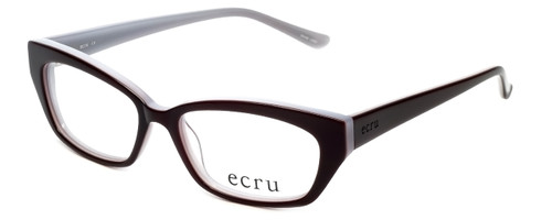 Ecru Designer Eyeglasses Bowie-003 in Purple 50mm :: Rx Bi-Focal