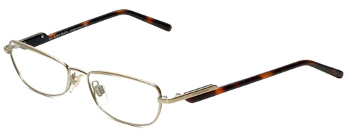 Burberry Designer Eyeglasses B1009-1002 in Gold 51mm :: Rx Single Vision