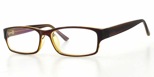 Calabria Soho 1005 Brown Designer Eyeglasses :: Rx Single Vision