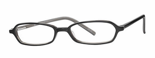 Calabria Viv 721 Black Grey Designer Eyeglasses :: Rx Single Vision