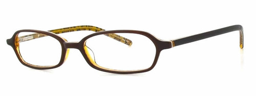Calabria Viv 721 Brown Leopard Designer Eyeglasses :: Rx Single Vision