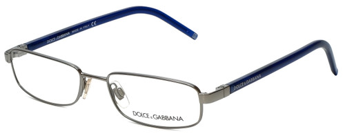 Dolce & Gabbana Designer Eyeglasses DG1105M-083 in Silver Blue 52mm :: Custom Left & Right Lens