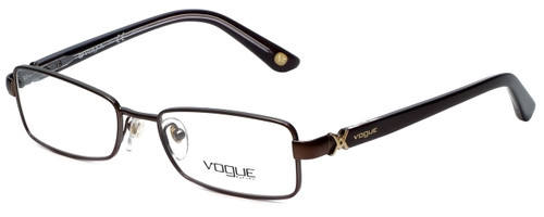 Vogue Designer Eyeglasses VO3778-896 in Brown 50mm :: Custom Left & Right Lens