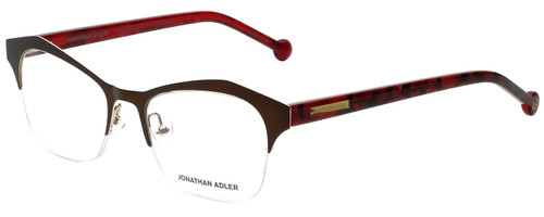 Jonathan Adler Designer Eyeglasses JA106-Brown in Brown 51mm :: Custom Left & Right Lens