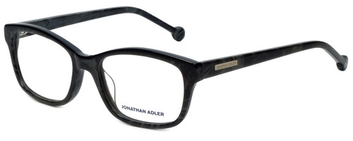 Jonathan Adler Designer Eyeglasses JA313-Black in Black 51mm :: Rx Bi-Focal