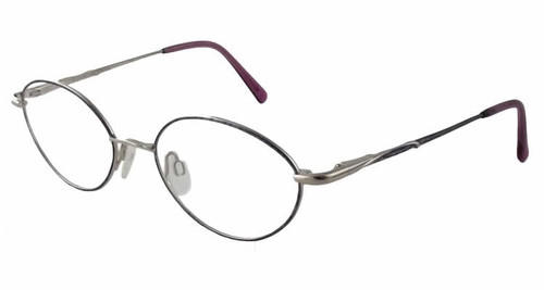 Marcolin Designer Eyeglasses 2044-156 in Purple Silver :: Rx Single Vision