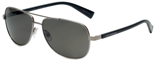 Lucky Brand Designer Sunglasses D909 in Gunmetal with Grey Lens