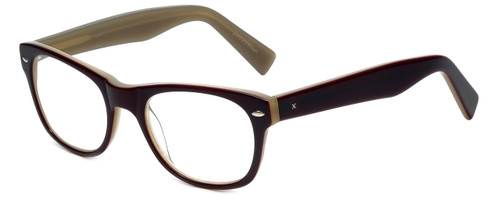 Eyefly Designer Eyeglasses Mensah-Jomo-Street in Eggplant 50mm :: Custom Left & Right Lens