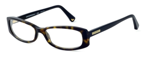 Emporio Armani Designer Eyeglasses EA3007-5026-51mm in Havana :: Custom Left & Right Lens