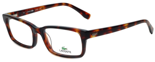 Lacoste Designer Eyeglasses L2725-215 in Dark Havana 54mm :: Rx Single Vision