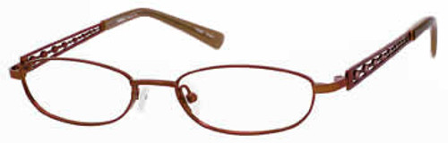 Seventeen Designer Eyeglasses 5334 in Brown :: Rx Single Vision
